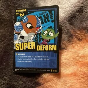 Super Deform Card teen Titans collectable card SL-014